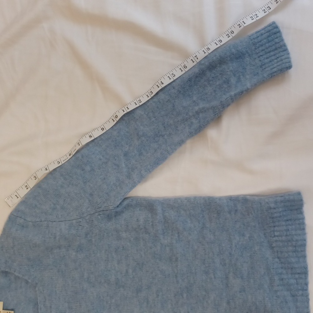 Eddie Bauer Wool Sweater light blue women's size small - Picture 6 of 13